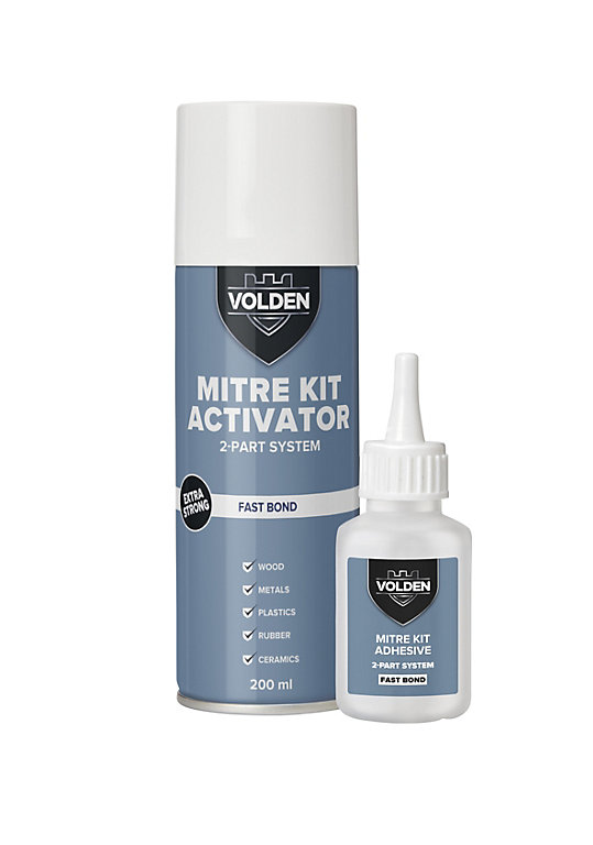 Image of Volden Transparent Cyanoacrylate 2-part adhesive 200ml 50g, Set of 2
