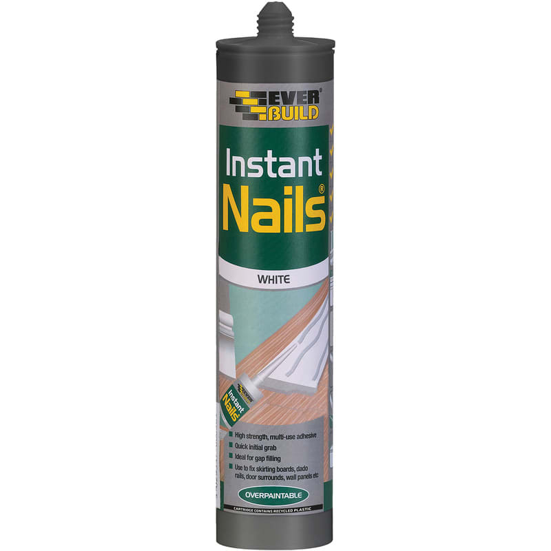 Product image for Everbuild Instant Nails Gap Filling Adhesive White 290ml
