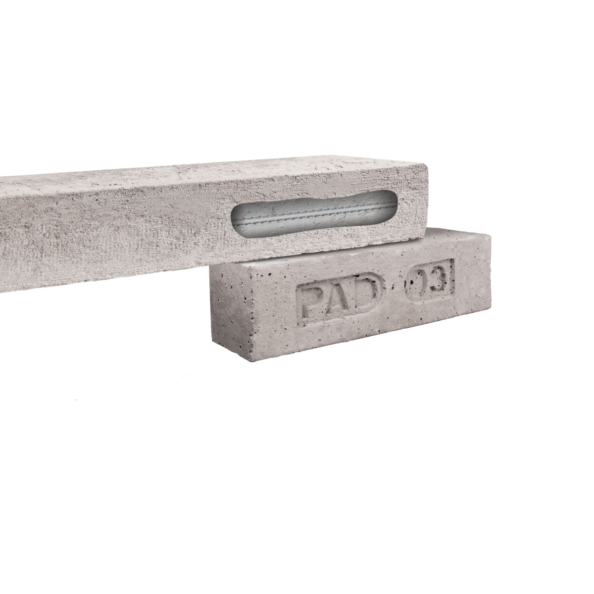 Product image for 440x140x215mm Precast Concrete Padstone PAD07