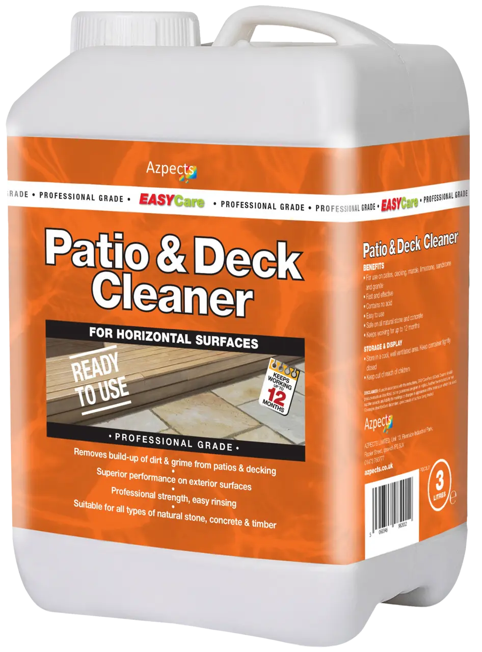 Product image for Azpects Easycare Patio & Deck Cleaner 3ltr