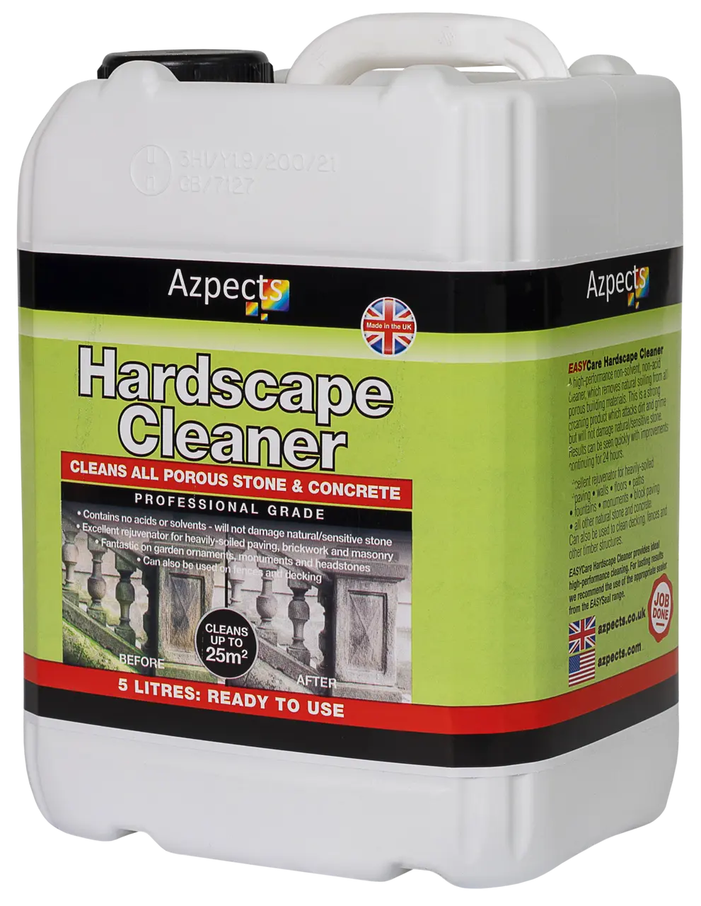 Product image for Azpects Easycare Hardscape Cleaner 5ltr