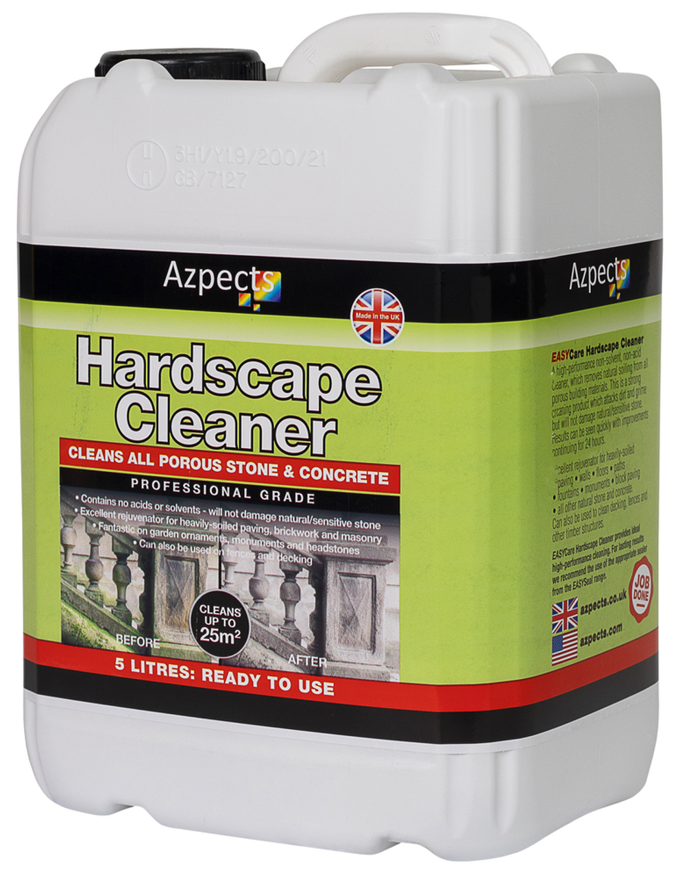 Product image for Azpects Easycare Hardscape Cleaner 5ltr