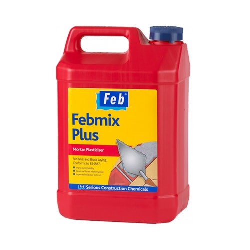 Product image for 25ltr Febmix Plus Mortar Plasticiser