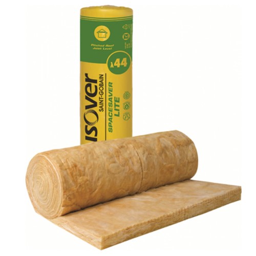 Product image for Isover 100mm Spacesaver Lite Loft Insulation 8.12m2 Roll