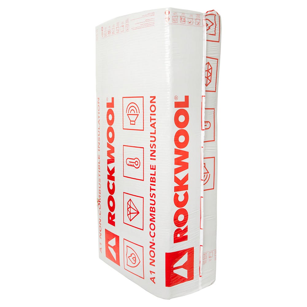 Product image for 100mm Rockwool RW3 Acoustic Insulation Slab (2.88m²)
