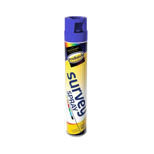 Image of Prosolve Survey Spray Paint Blue 750ml