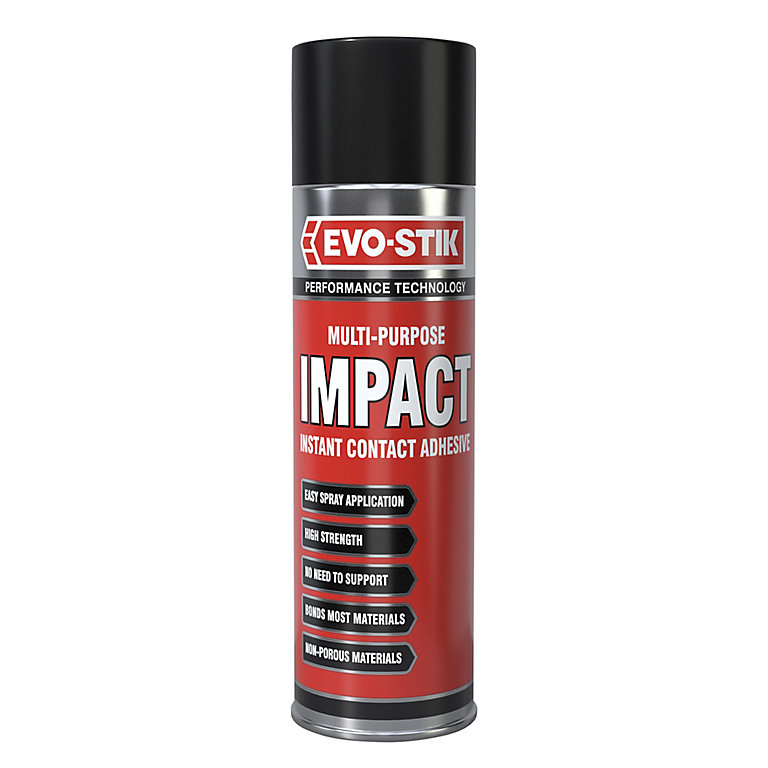 Product image for Evo-Stik Impact Spray contact adhesive 200ml
