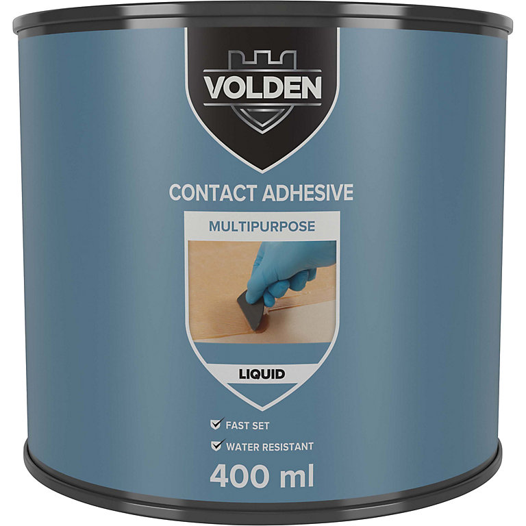Product image for Volden Yellow Liquid contact adhesive 400ml
