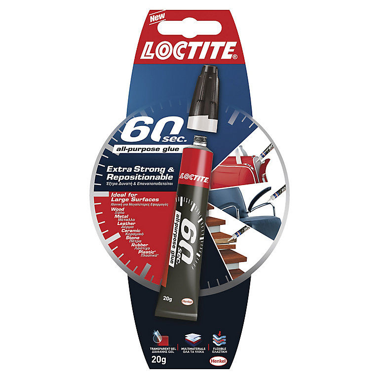 Image of Loctite 60 second Gel Superglue 20g
