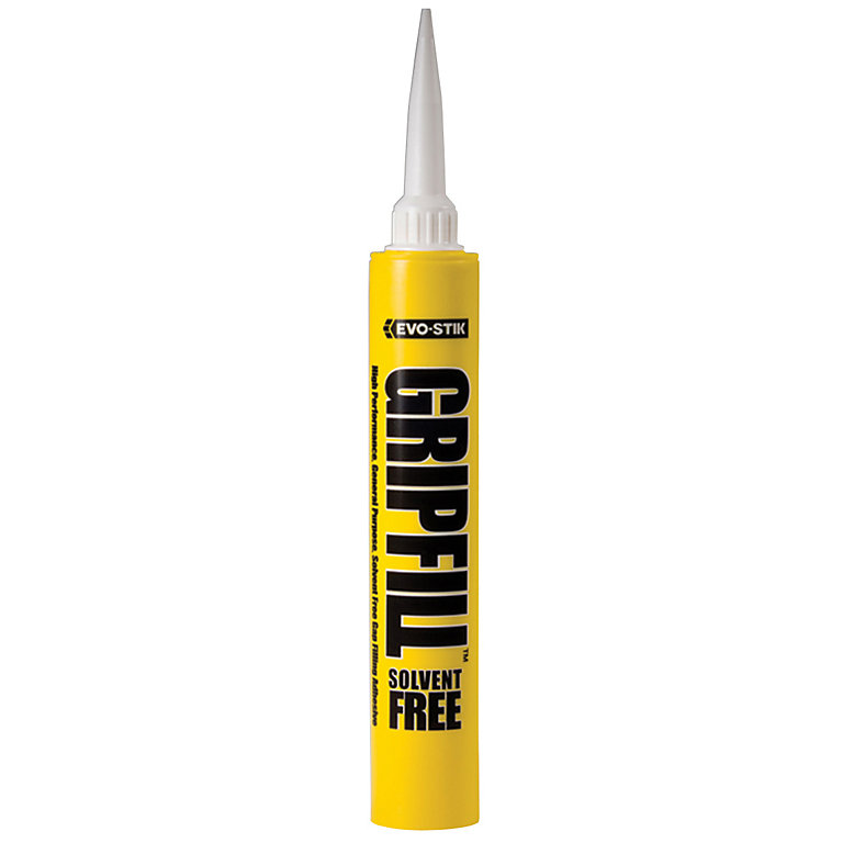 Product image for Evo-Stik Solvent-Free Grey Grab adhesive 350ml