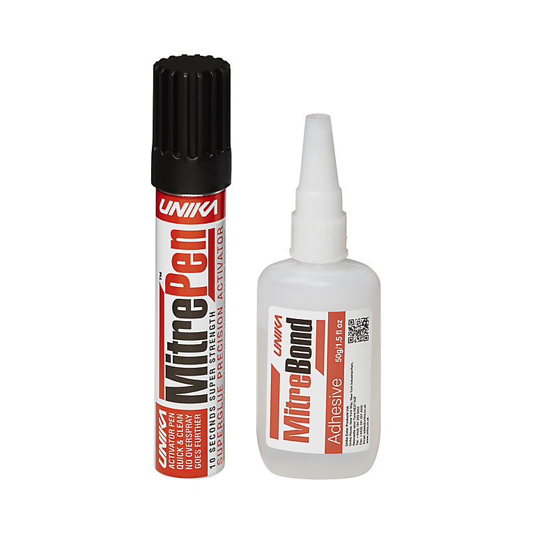 Product image for Unika 2-part adhesive mitre pen 50g