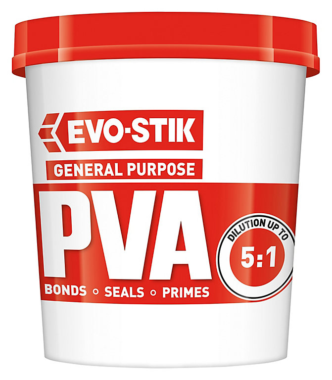 Product image for Evo-Stik PVA adhesive 1L