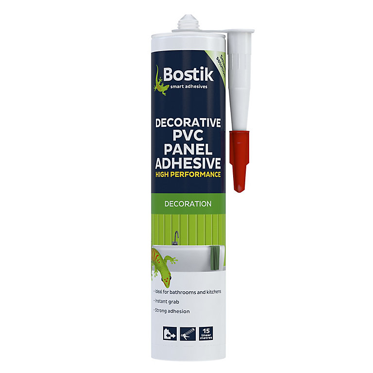 Product image for Bostik White Panelling Glue 290ml 4.35kg