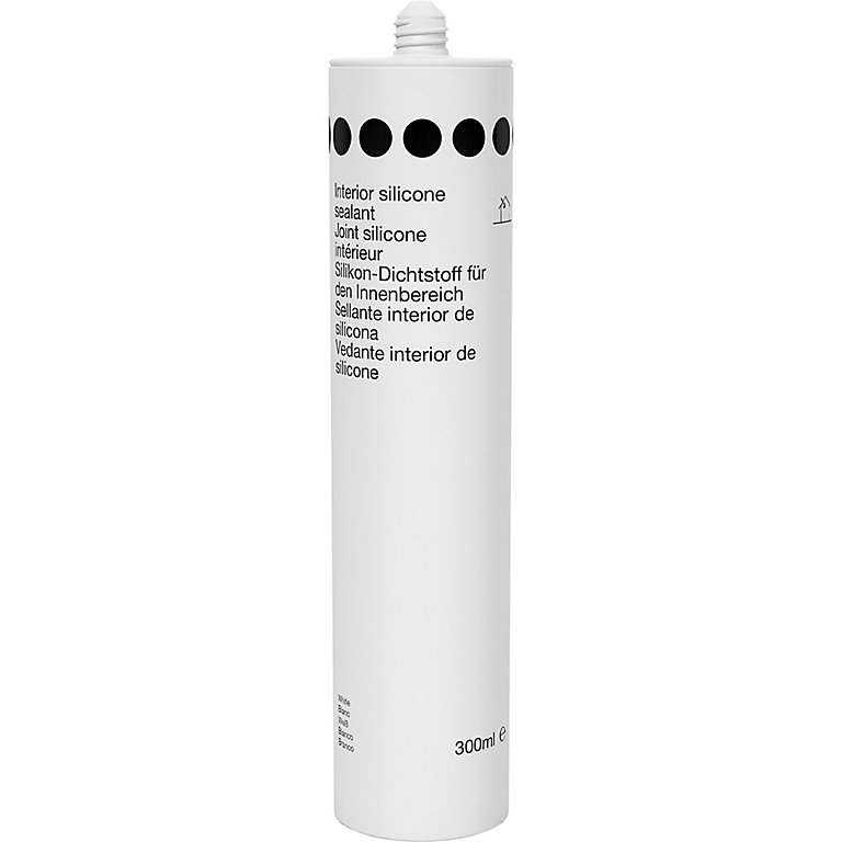 Product image for White Silicone-based General-purpose Sealant, 300ml