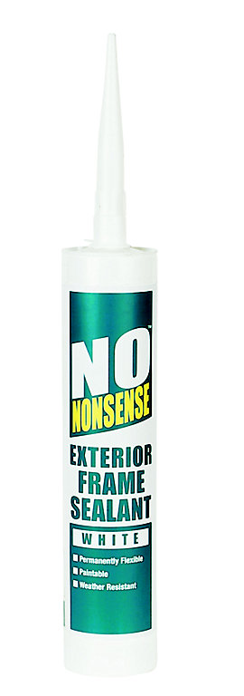 Image of No Nonsense White Frame Sealant, 310ml