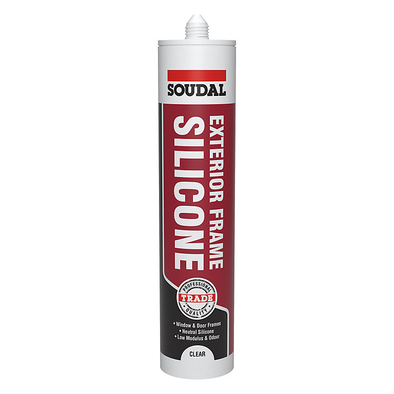 Image of Soudal Transparent Glazing & windows Sealant, 270ml