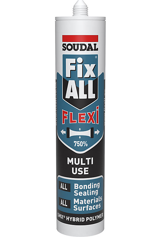 Image of Soudal Fix All White Hybrid General-purpose Sealant, 290ml