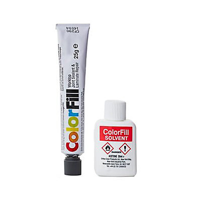 Image of Unika Colorfill Grey stone Matt Worktop Sealant & repairer, 20ml