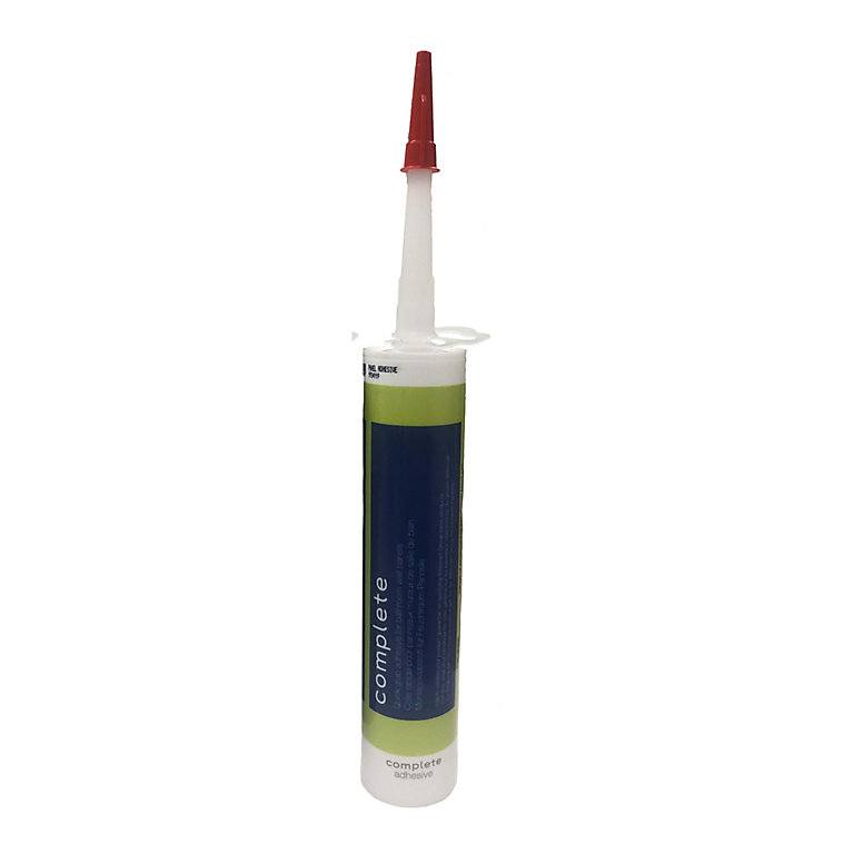 Product image for Splashwall Alloy White Worktop Adhesive, 290ml