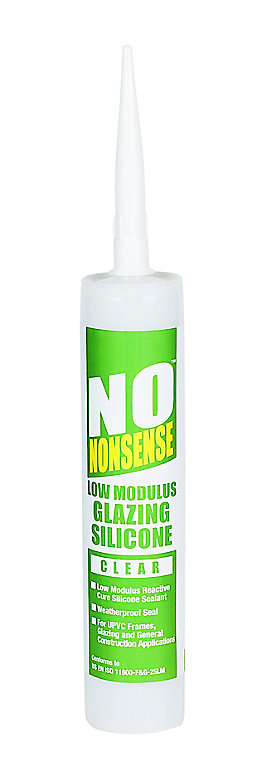 Image of No Nonsense Low modulus Clear Glazing Sealant, 310ml