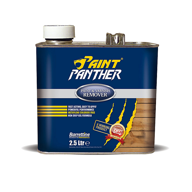 Product image for Barrettine Paint Panther Paint, varnish & lacquer remover, 2.5L