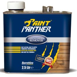 Product image for Barrettine Paint Panther Paint, varnish & lacquer remover, 2.5L