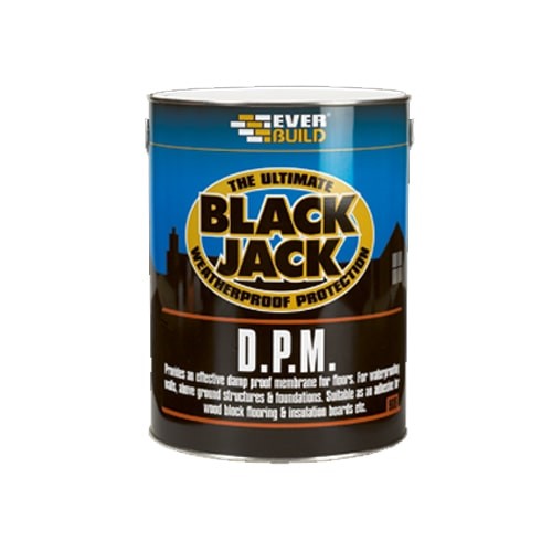 Product image for 5ltr Black Jack D.P.M Damp Proof Liquid Membrane