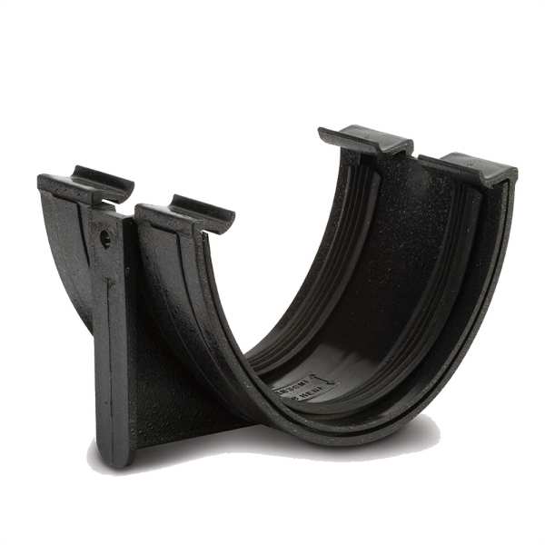 Product image for Polyflow Gutter Union Black 117mm