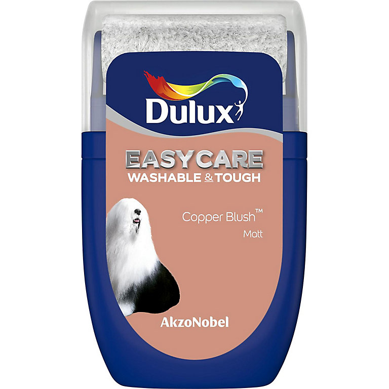 Product image for Dulux Easycare Kitchen Copper Blush Matt Wall paint, 30ml