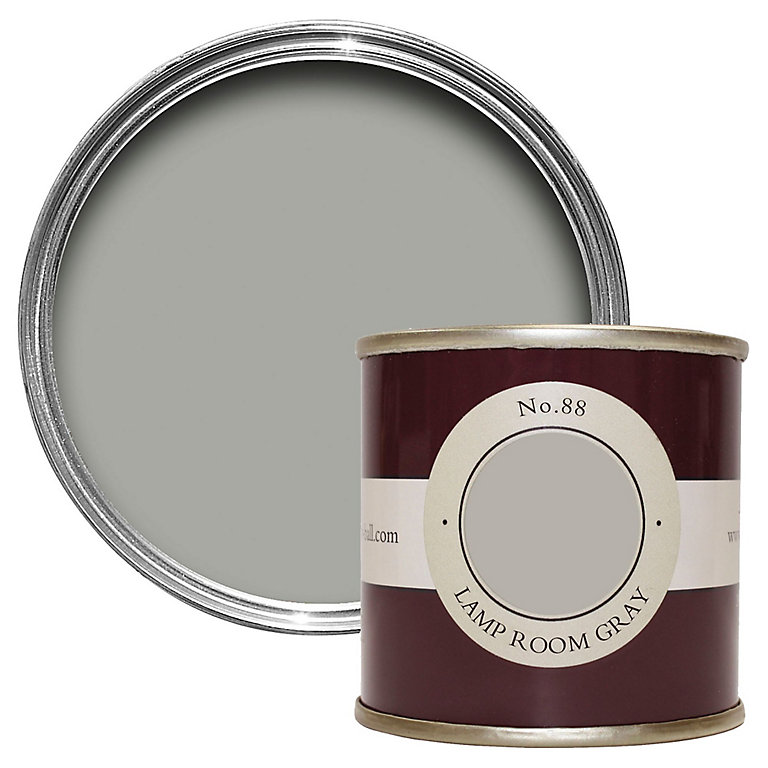 Product image for Farrow & Ball Estate Lamp room gray No.88 Emulsion paint, 100ml Tester pot