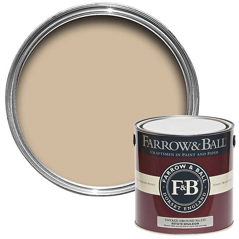 Product image for Farrow & Ball Estate Savage ground Matt Emulsion paint, 2.5L