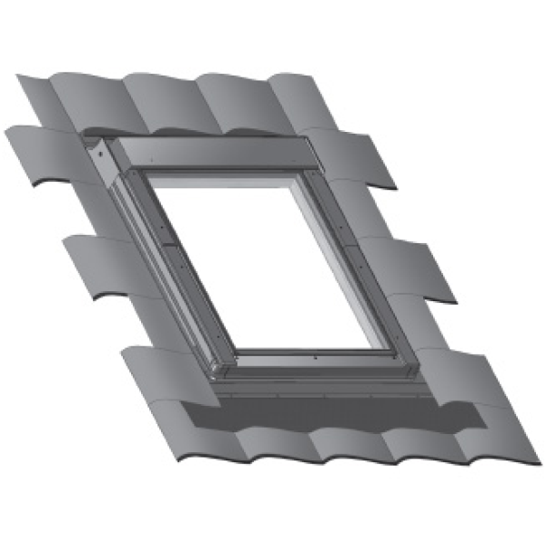 Image of Keylite Deep Tile Roof Flashing 550 X 780mm