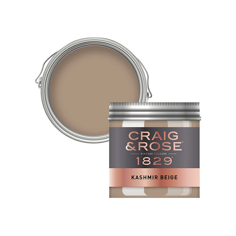 Image of Craig & Rose 1829 Kashmir Beige Chalky Emulsion paint, 50ml