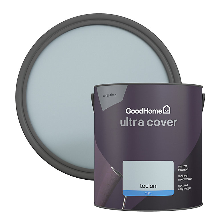Image of GoodHome Ultra Cover Toulon Matt Emulsion paint, 2.5L