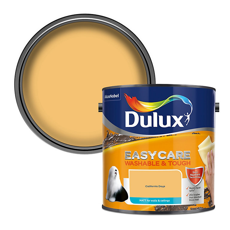 Dulux Easycare California Days Matt Wall paint, 2.5L Price Comparisons | Compare The Build