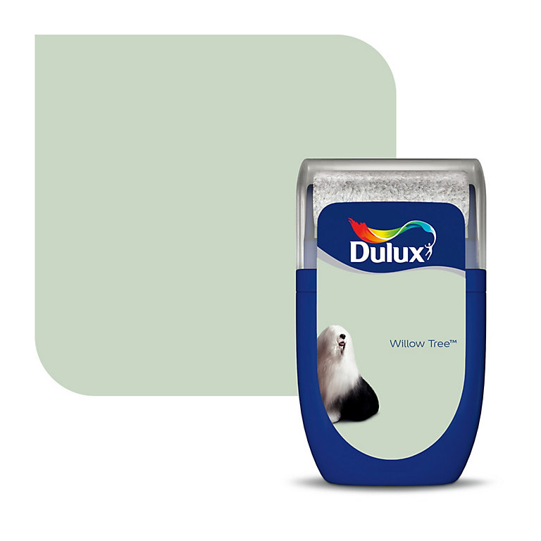 Product image for Dulux Standard Willow tree Matt Emulsion paint, 30ml Tester pot