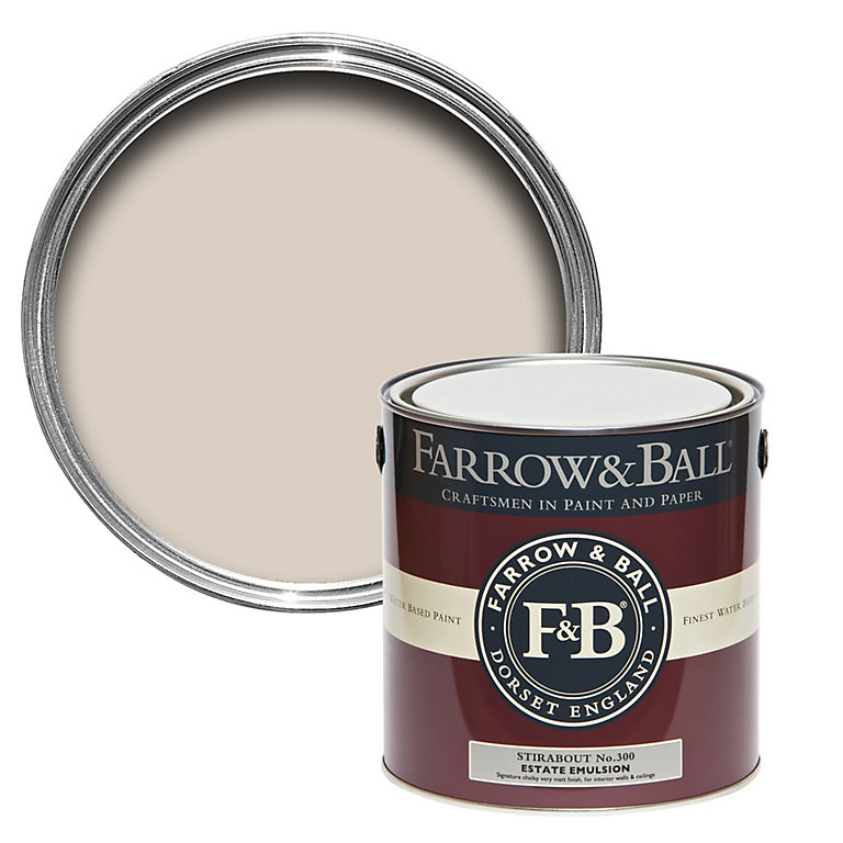 Image of Farrow & Ball Estate Stirabout No.300 Matt Emulsion paint, 2.5L