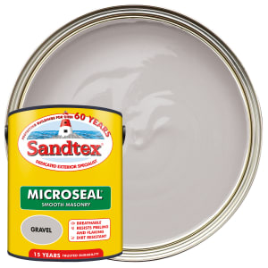 Product image for Sandtex Ultra smooth Gravel Masonry paint, 5L