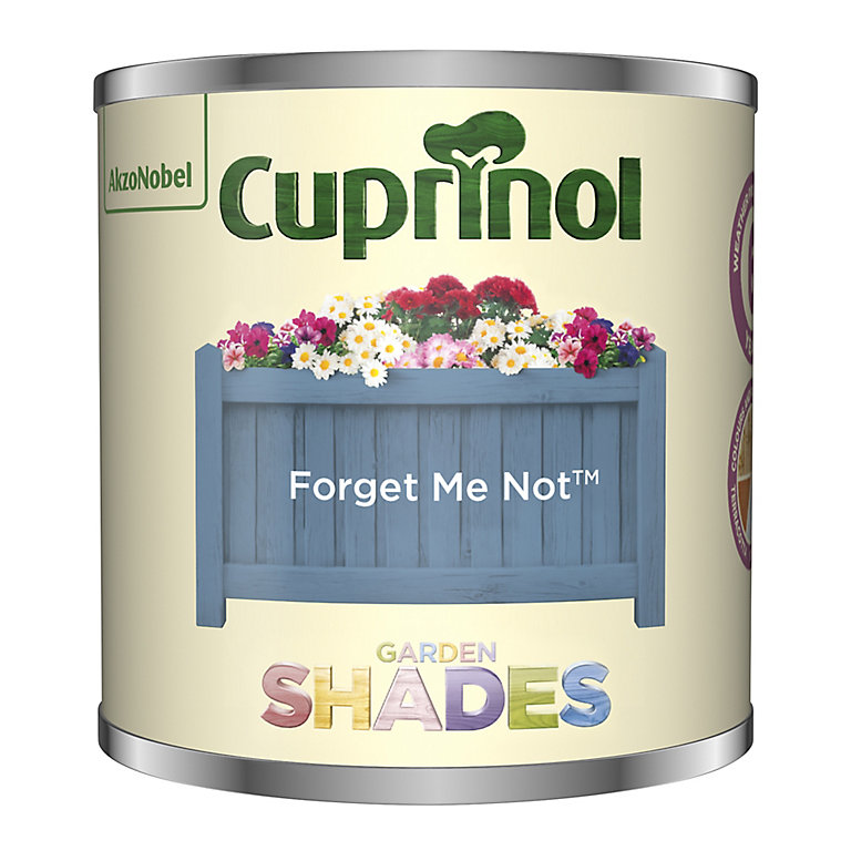 Product image for Cuprinol Garden shades Forget Me Not Matt Multi-surface Garden Wood paint, 125ml Tester pot