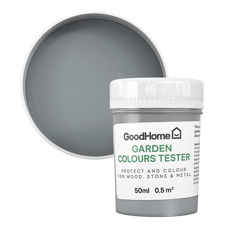 Image of GoodHome Delaware Matt Multi-surface paint, 50ml Tester pot