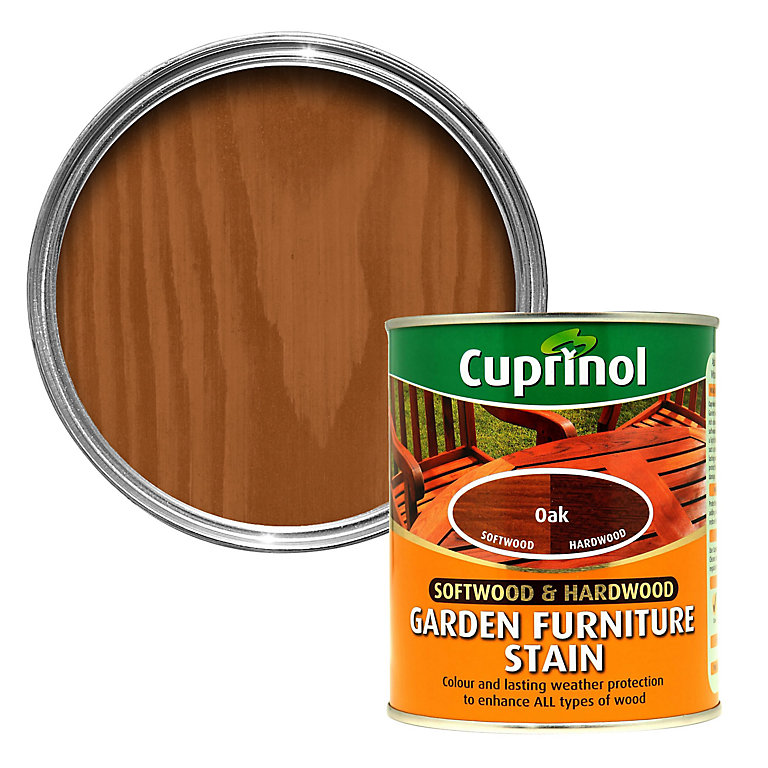 Product image for Cuprinol Softwood & hardwood Oak Furniture Wood stain, 750ml