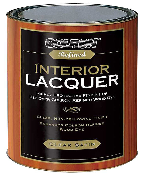 Product image for Colron Refined Clear Satin Lacquer, 750ml