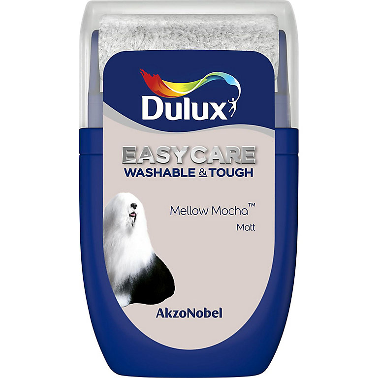 Dulux Easycare Mellow mocha Matt Emulsion paint, 30ml Tester pot Price Comparisons | Compare The Build