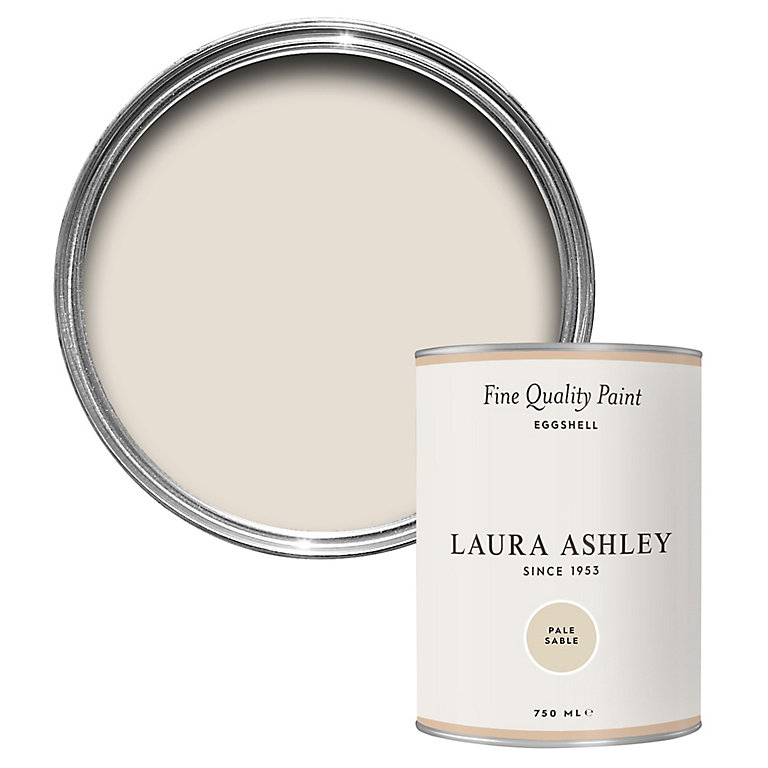 Image of Laura Ashley Pale Sable Eggshell Emulsion paint, 750ml