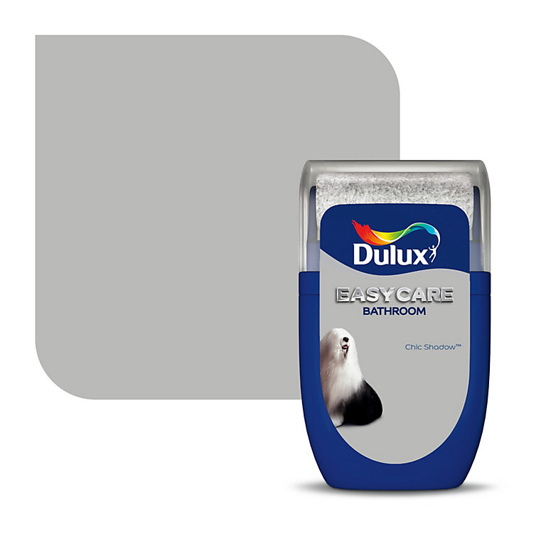 Product image for Dulux Easycare Chic shadow Soft sheen Emulsion paint, 30ml Tester pot