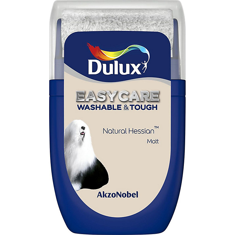Product image for Dulux Easycare Natural hessian Matt Emulsion paint, 30ml Tester pot