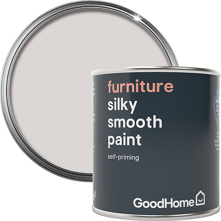 Image of GoodHome Calgary Satin Furniture paint, 125ml
