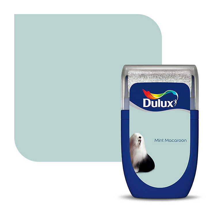 Product image for Dulux Standard Mint macaroon Matt Emulsion paint, 30ml Tester pot