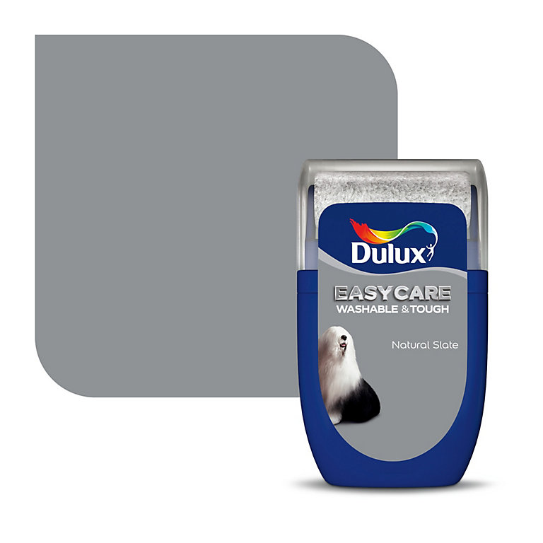 Product image for Dulux Easycare Natural slate Matt Emulsion paint, 30ml Tester pot
