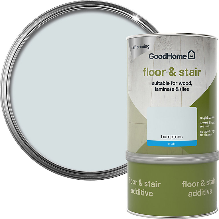 Product image for GoodHome Renovation Hamptons Matt Floor & stair paint, 750ml